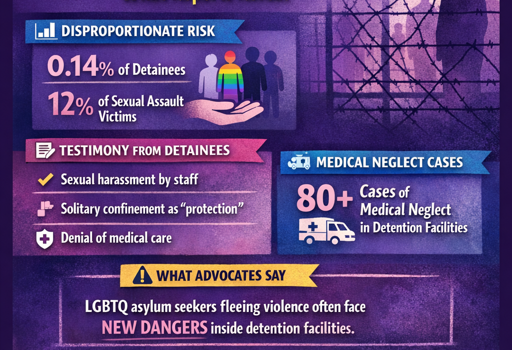 Investigative Report: LGBTQ+ Immigrants Say ICE Detention Is “Another Trauma”