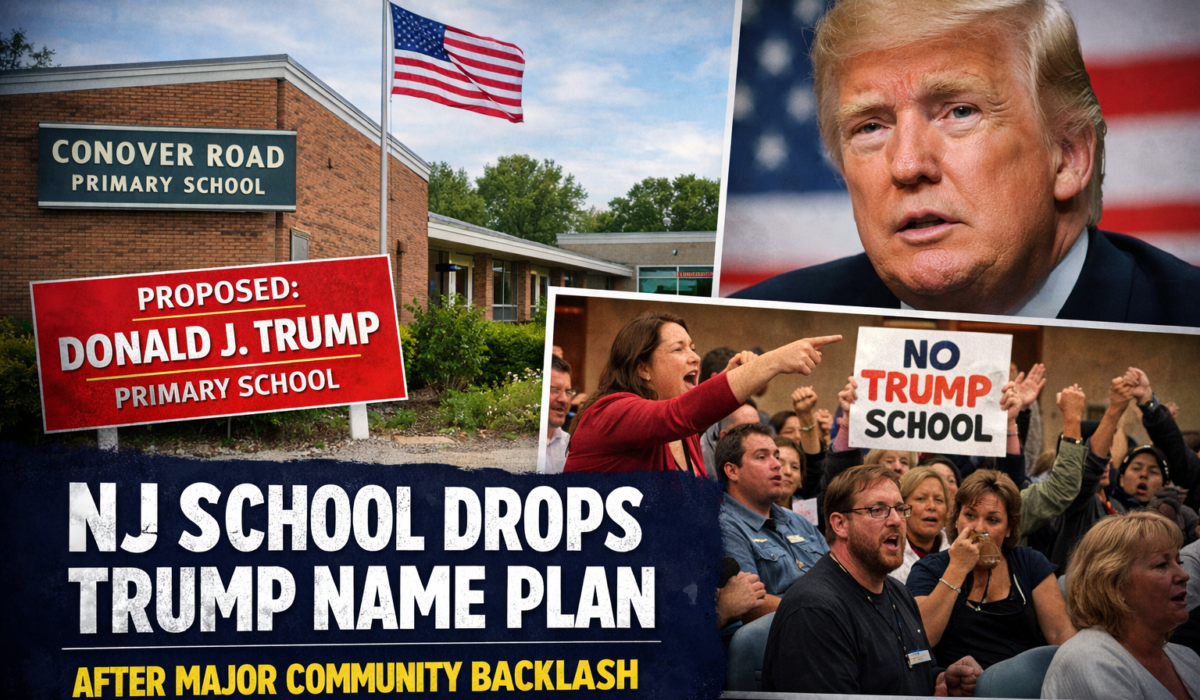 NJ School Backs Down After Trump Naming Proposal Sparks Backlash