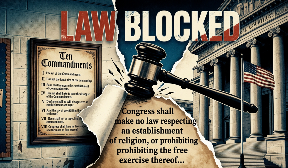 Federal Court Blocks Arkansas Ten Commandments Classroom Law