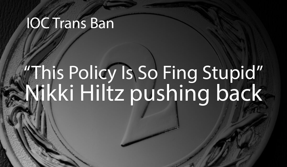 “This Policy Is So Fing Stupid”: Nonbinary Olympian Nikki Hiltz Slams IOC Trans Ban as ‘Solution to a Problem That Doesn’t Exist’*