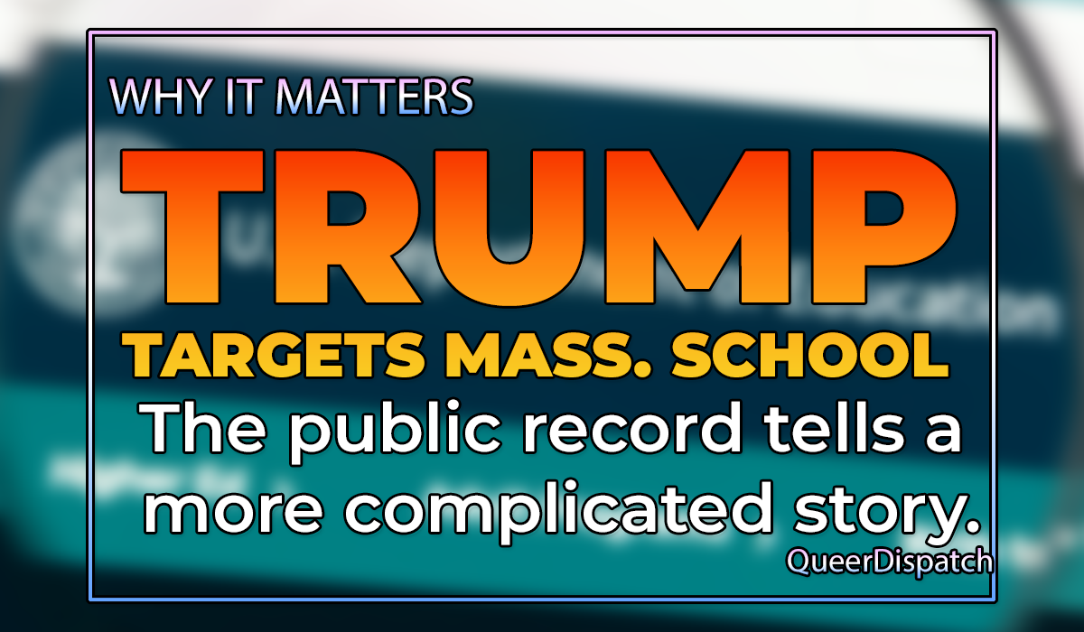 Trump Administration Investigates Massachusetts School Over Trans Student — But Key Facts Are Disputed