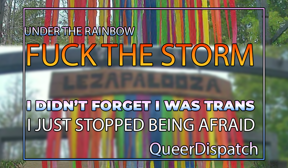 FUCK THE STORM: Mingling In The Woods With Fellow Lesbians